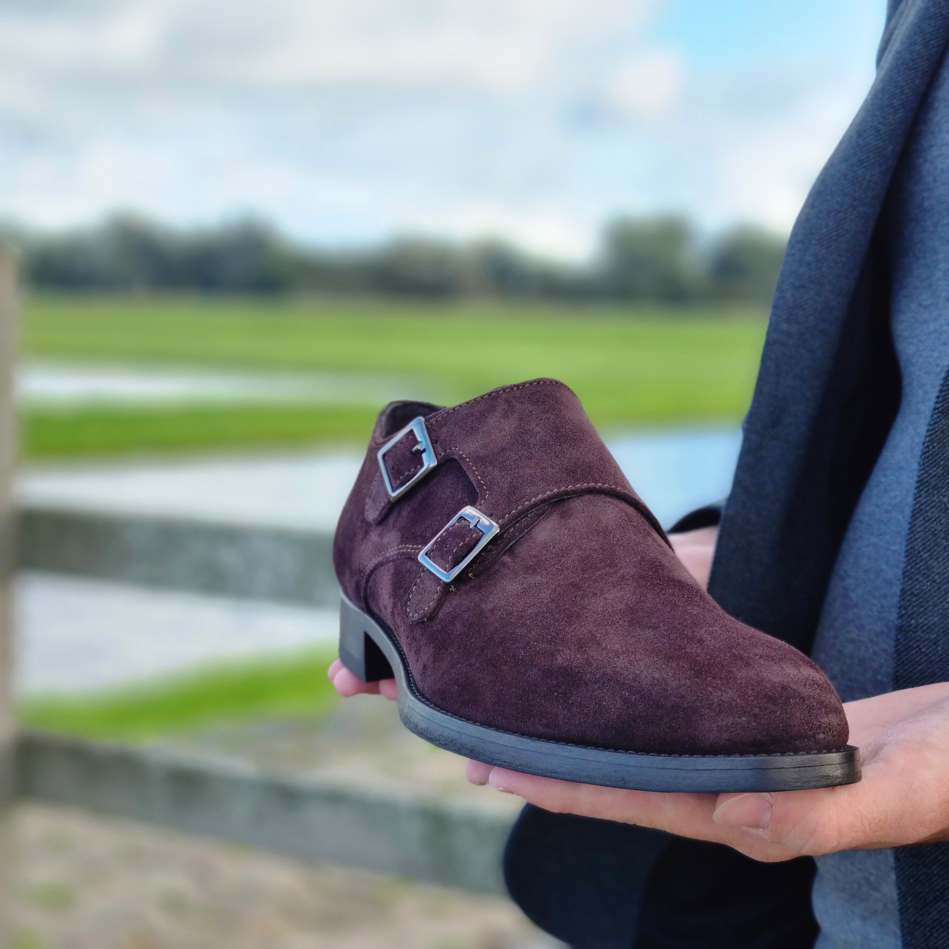 VENETO SUEDE - BRUIN - Veneto suede donker bruin part2 - VENETO - SU B